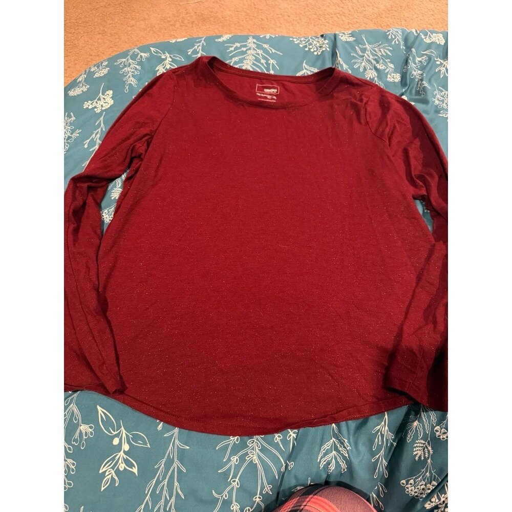 6 FOR $10 Sonoma XL sparkly long sleeve shirt
